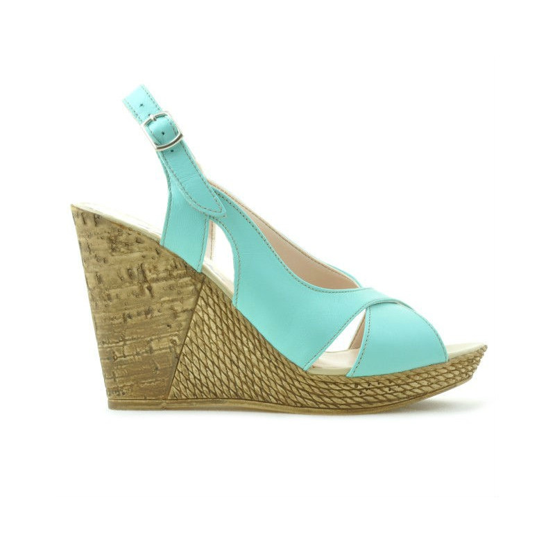 Dámske sandále 5015 tyrkysové