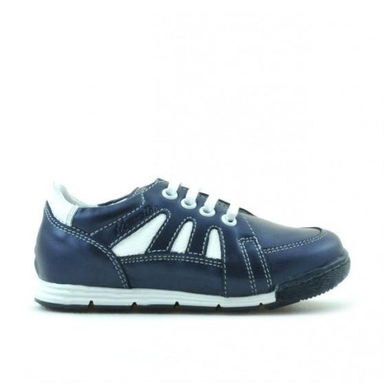 Detské topánky 04c indigo+biela