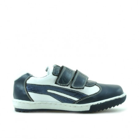 Topánky pre malé deti 16c indigo+biela