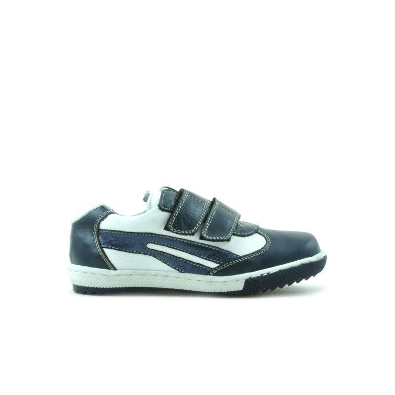 Topánky pre malé deti 16c indigo+biela