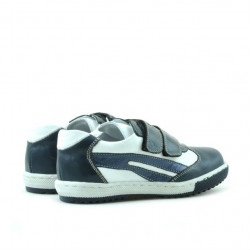 Topánky pre malé deti 16c indigo+biela