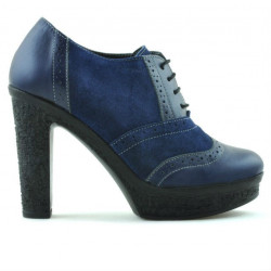 Dámske casual topánky 637 indigo kombinované