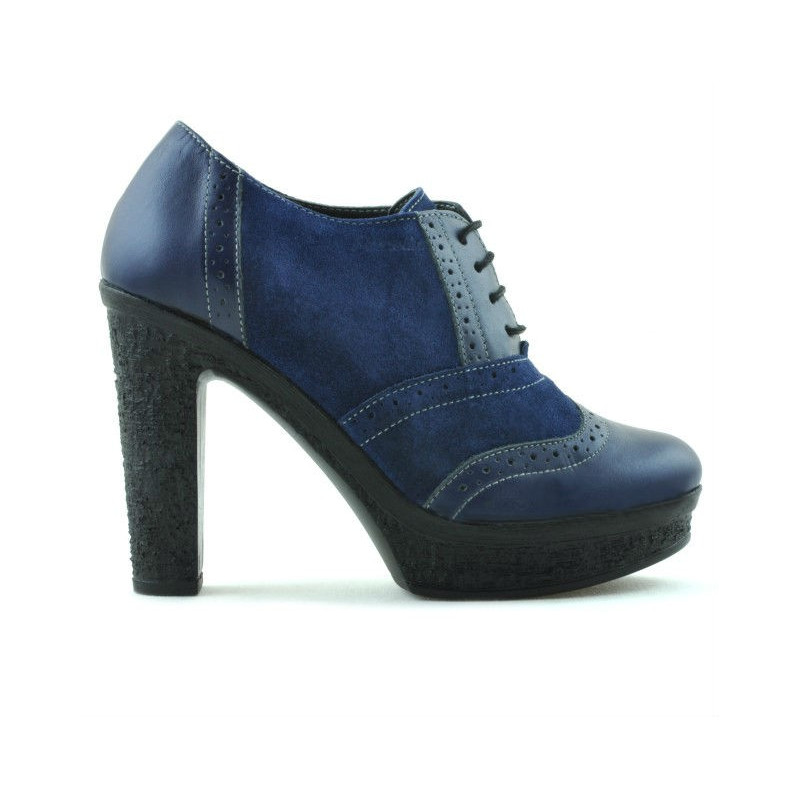 Dámske casual topánky 637 indigo kombinované