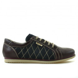 Dámske športové topánky 648 bordo+indigo