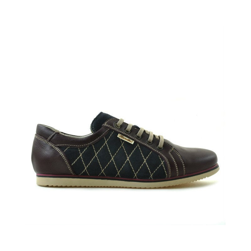 Dámske športové topánky 648 bordo+indigo
