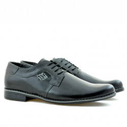 Elegantné topánky pre tínedžerov 390 čierne