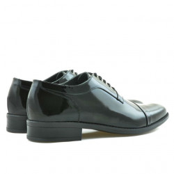 Elegantné pánske topánky 802 čierny lak