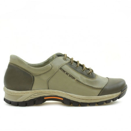 Športové topánky pre teenagerov 313 khaki+béžové