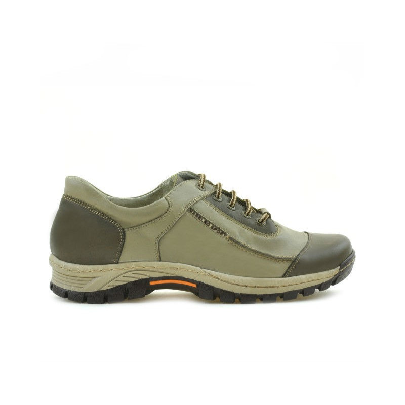 Športové topánky pre teenagerov 313 khaki+béžové