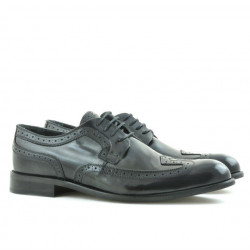 Elegantné pánske topánky 799 indigo florantic
