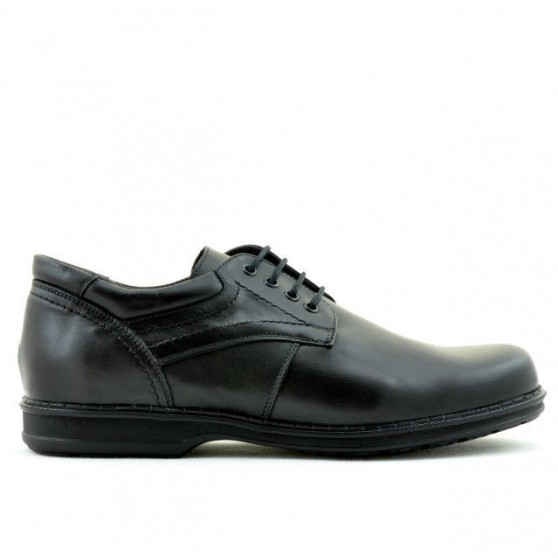 Pánske ležérne / elegantné topánky 854 čierne
