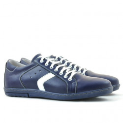 Pánske športové topánky 809 indigo+biela