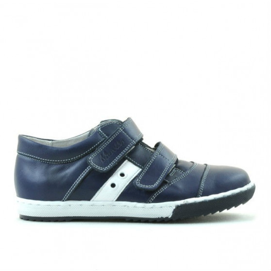 Detská obuv 134 indigová+biela