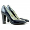 Elegantné dámske topánky 1214 lak indigo