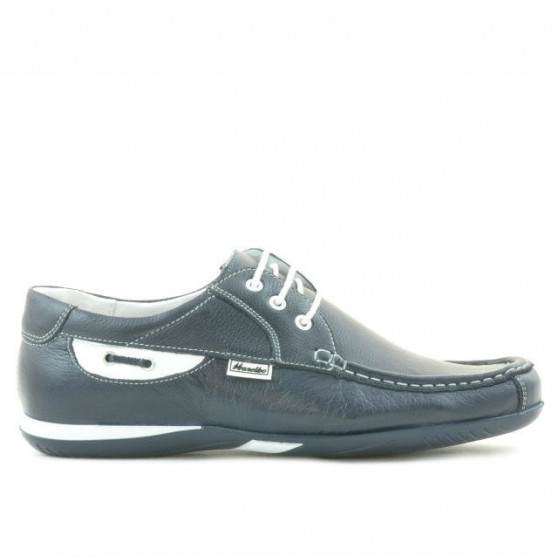 Pánske mokasíny 718 indigo+biela