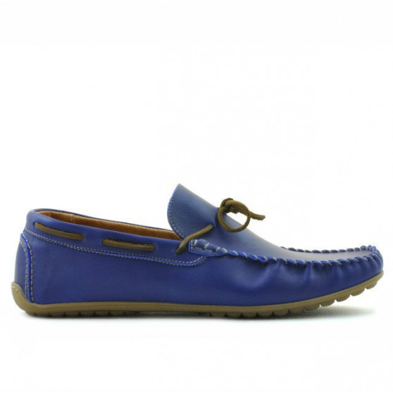 Mokasíny muži 863 indigo