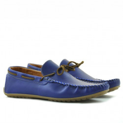 Mokasíny muži 863 indigo