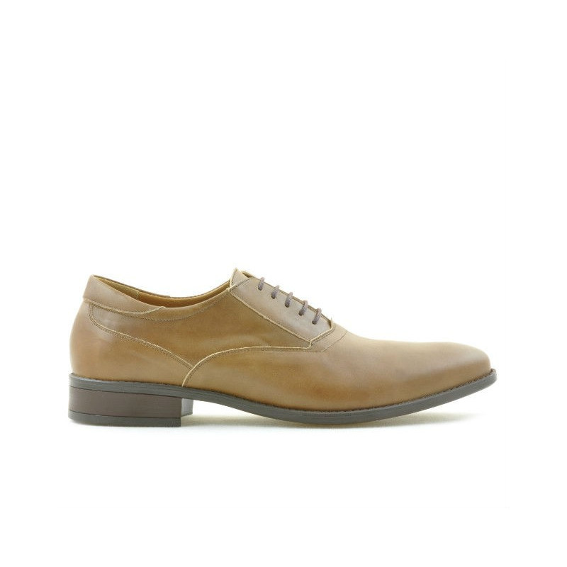 Elegantné pánske topánky 804 hnedé