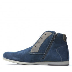 Pánske topánky 474 indigo velúr