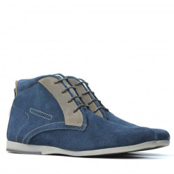 Pánske topánky 474 indigo velúr