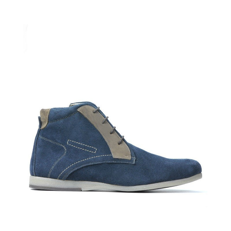 Pánske topánky 474 indigo velúr
