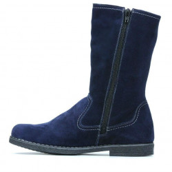 Dámske čižmy 3242 indigo velúr