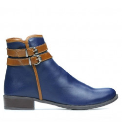 Dámske topánky 3262 indigo+hnedá