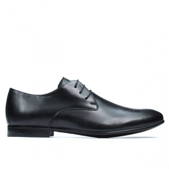 Elegantné pánske topánky 828 čierne