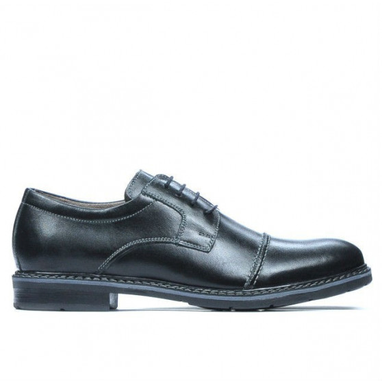 Bežné / elegantné pánske topánky 756-1 čierne