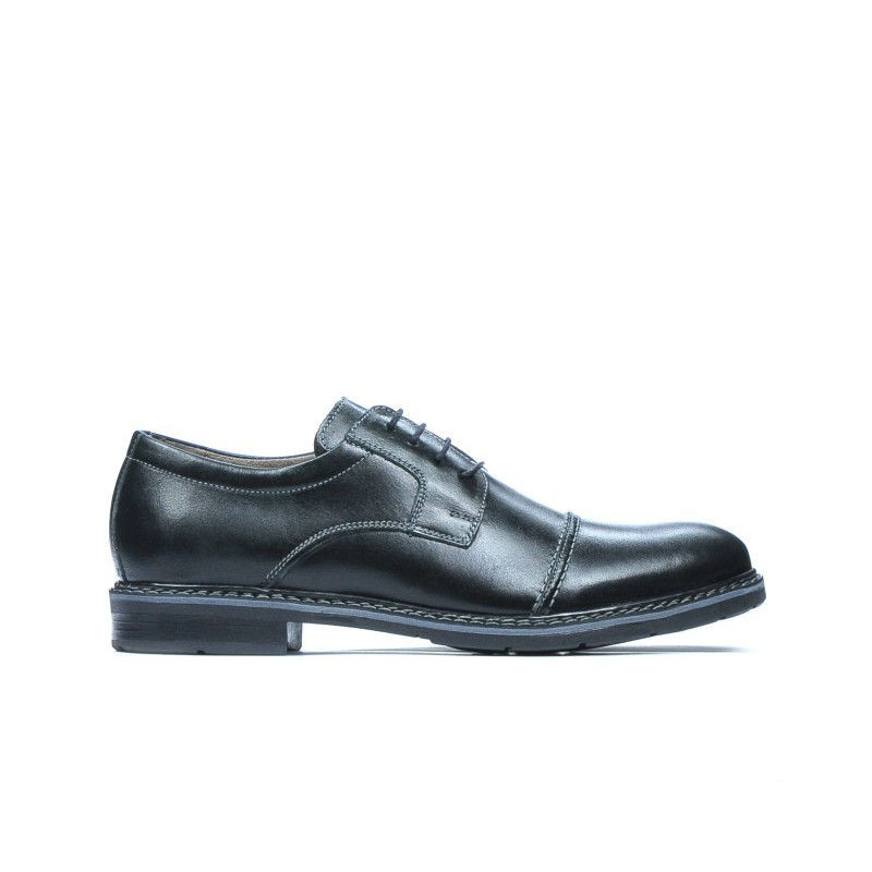 Bežné / elegantné pánske topánky 756-1 čierne
