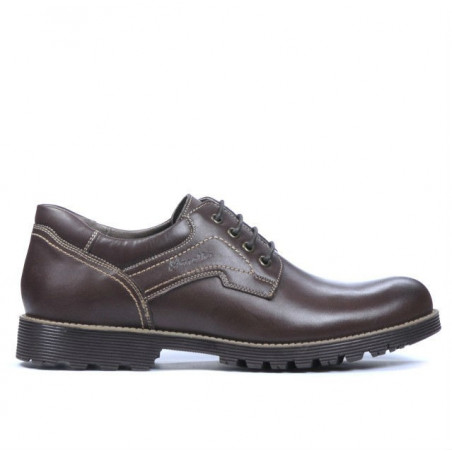Pánske casual / elegantné topánky 805 hnedé