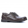 Pánske casual / elegantné topánky 805 hnedé