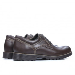 Pánske casual / elegantné topánky 805 hnedé