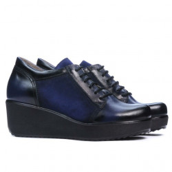 Dámske casual topánky 668 indigo kombinované