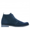 Pánske topánky 412 indigo velúr