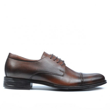 Elegantné topánky pre dospievajúcich 388 a hnedé