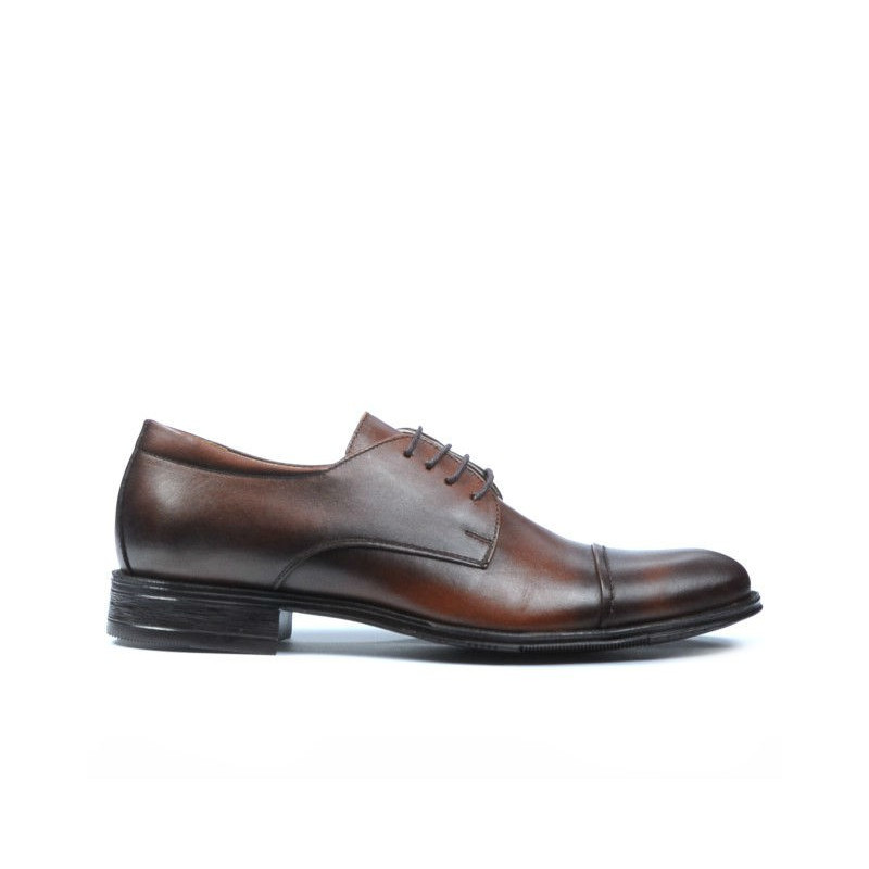Elegantné topánky pre dospievajúcich 388 a hnedé