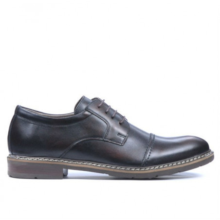 Pánske neformálne / elegantné topánky 756-1 a hnedé