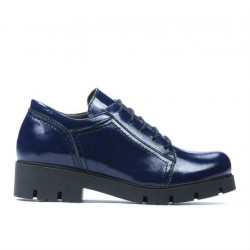 Detské topánky 158 lak indigo