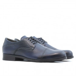 Elegantné topánky pre teenagerov 396 a indigo