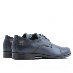 Elegantné topánky pre teenagerov 396 a indigo
