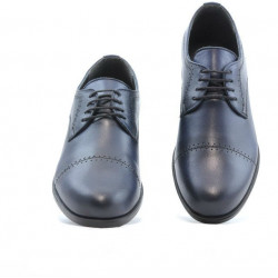 Elegantné topánky pre teenagerov 396 a indigo