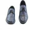 Elegantné topánky pre teenagerov 396 a indigo