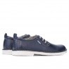 Pánske ležérne topánky (veľké veľkosti) 7201m indigo