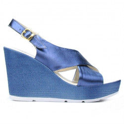 Dámske sandále 5025 indigo perleť