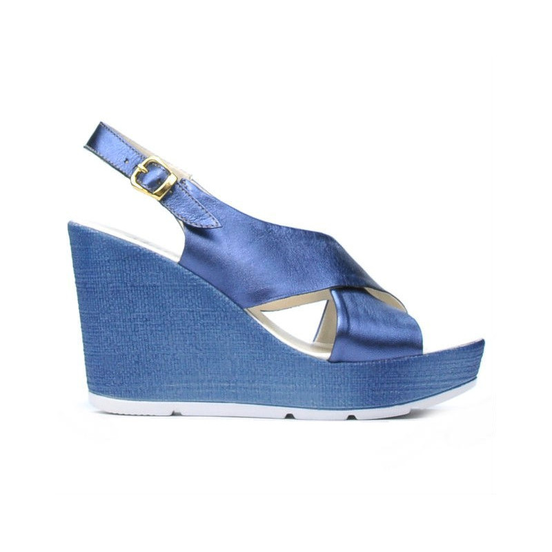 Dámske sandále 5025 indigo perleť