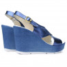 Dámske sandále 5025 indigo perleť