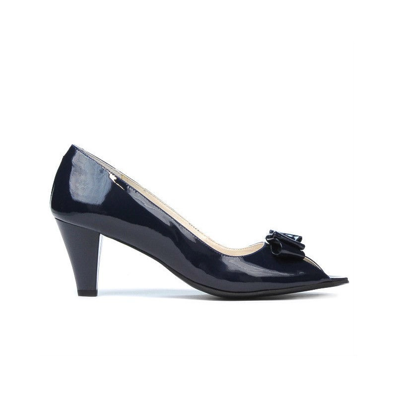 Dámske sandále 1255 lak indigo