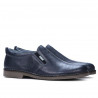 Pánske casual topánky 7200p indigo perforované