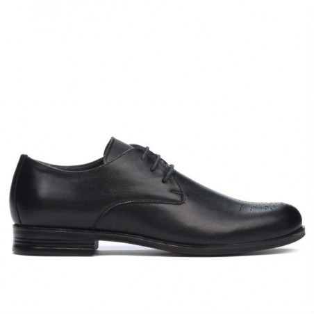 Elegantné topánky pre tínedžerov 398 čierne